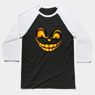 Scary horror monster face artwork Baseball T-Shirt